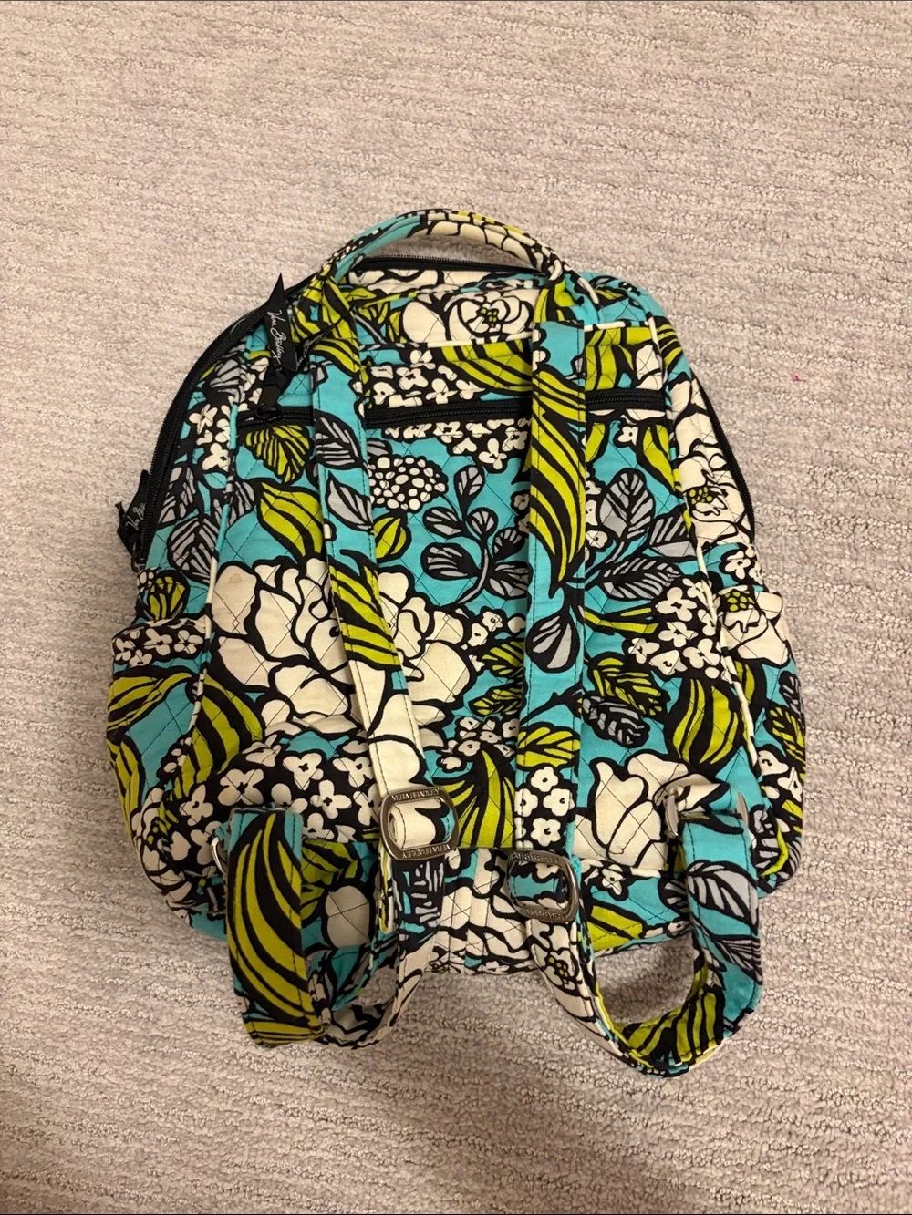 Vera Bradley compact quilted